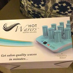 Calista Ion rollers  wavers w carry case like brand new